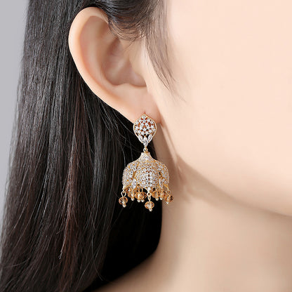 Vintage Studded Jhumka